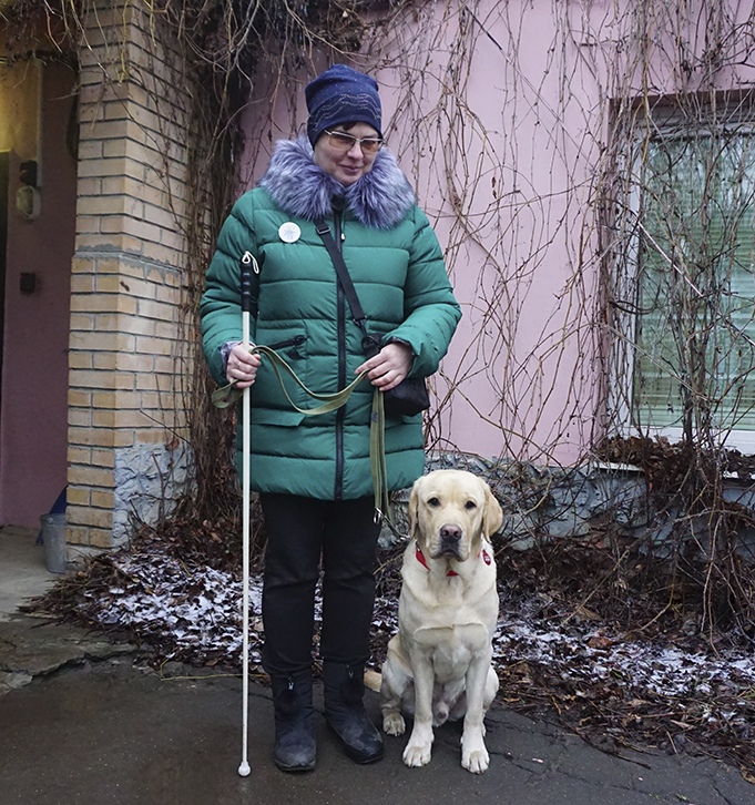 Линкан: собака-поводырь