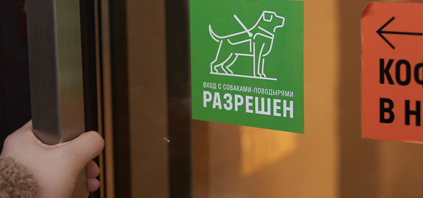 сеть кофеен Cofix стала Guide Dog Friendly
