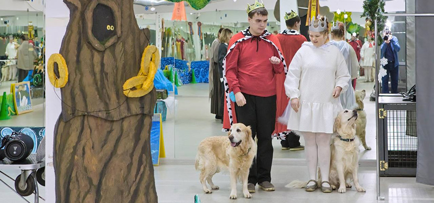 Рождественская Ёлка в проекте «Солнечный пёс»